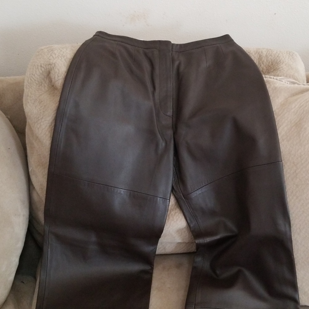 Leather pants